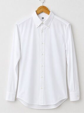The Boys Screen Worn Uniqlo White Oxford Dress Shirt Men’s XS